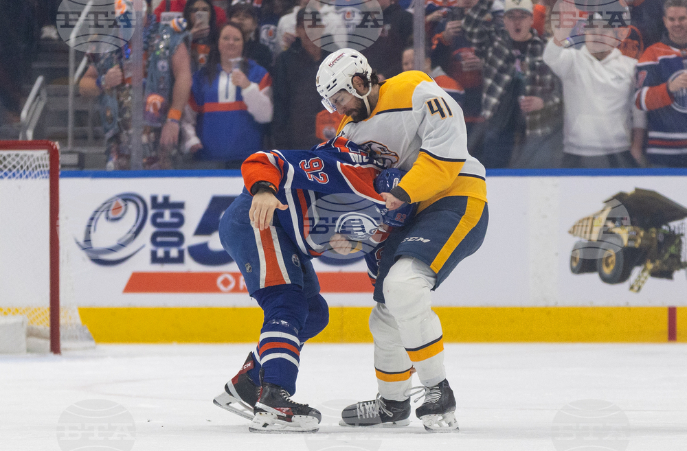 Predators Oilers Hockey