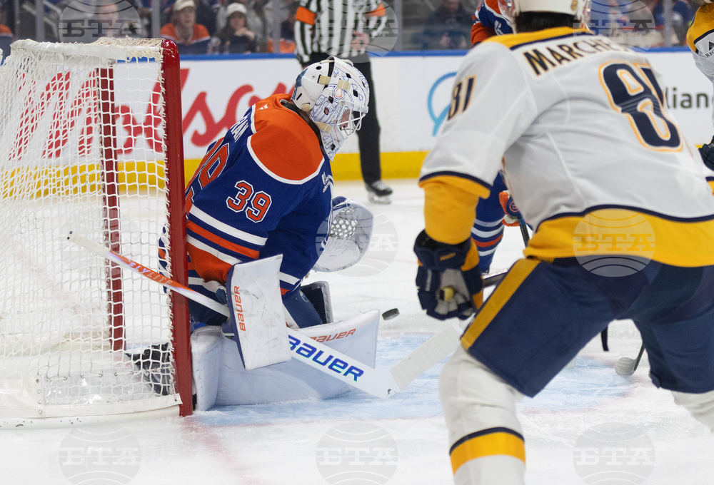 Predators Oilers Hockey