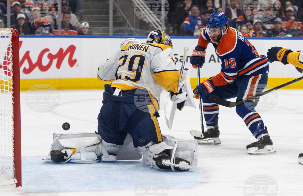 Predators Oilers Hockey