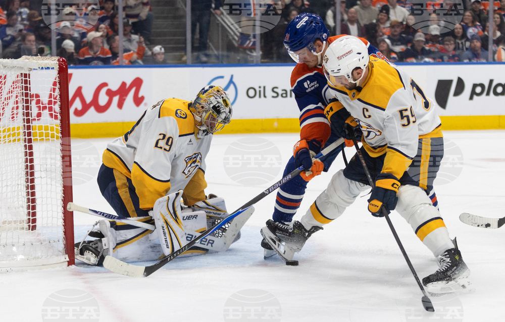 Predators Oilers Hockey