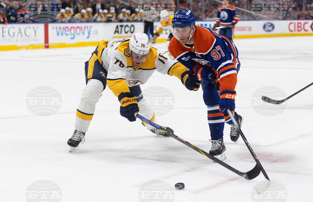 Predators Oilers Hockey