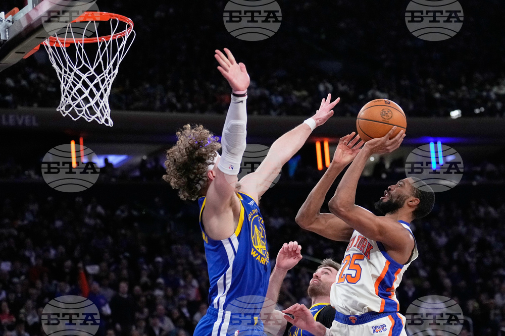 Warriors Knicks Basketball