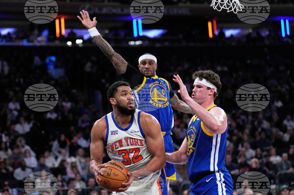 Warriors Knicks Basketball