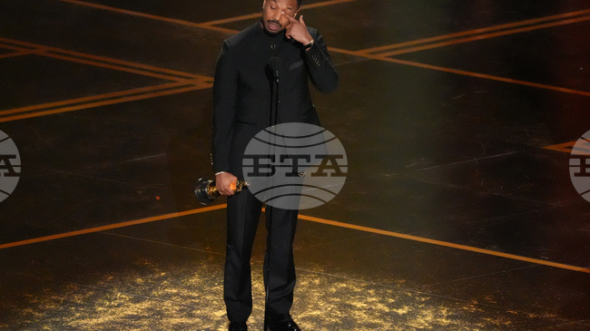 Майкъл Б. Джордан спечели "Оскар" за най-добър актьор за превъплъщението си в образите на братя близнаци във филма "Грешници"