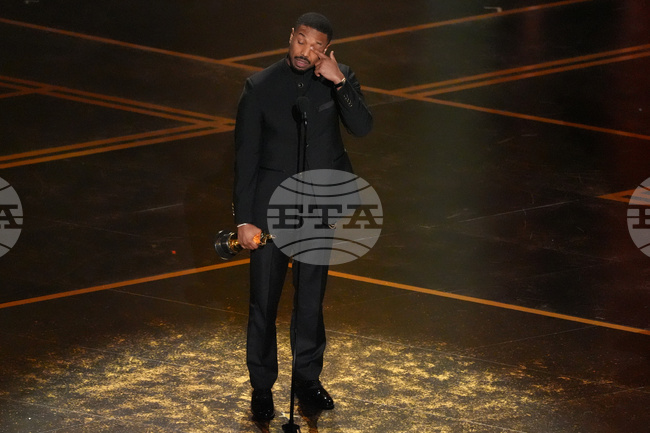 Майкъл Б. Джордан спечели "Оскар" за най-добър актьор за превъплъщението си в образите на братя близнаци във филма "Грешници"