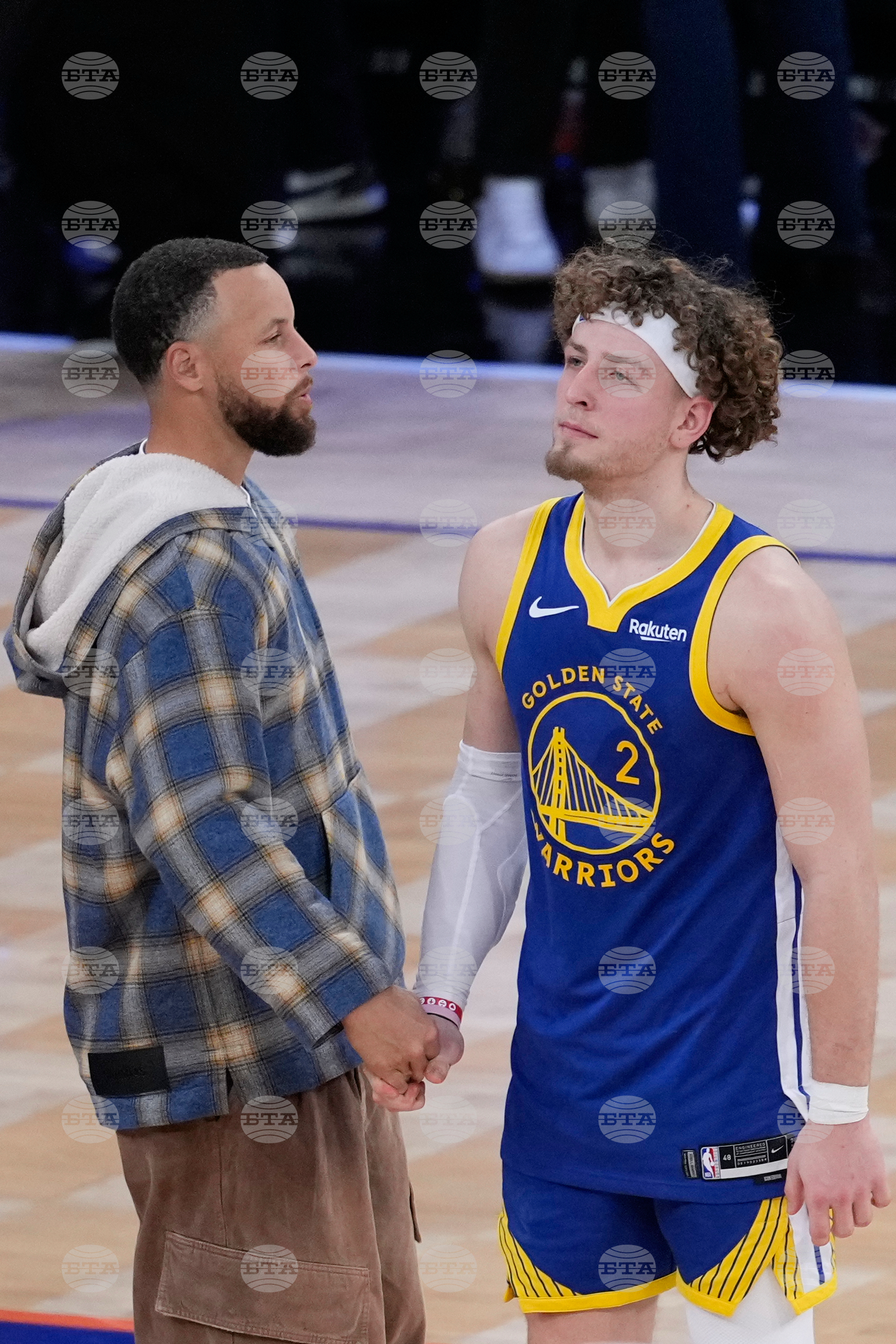 Warriors Knicks Basketball