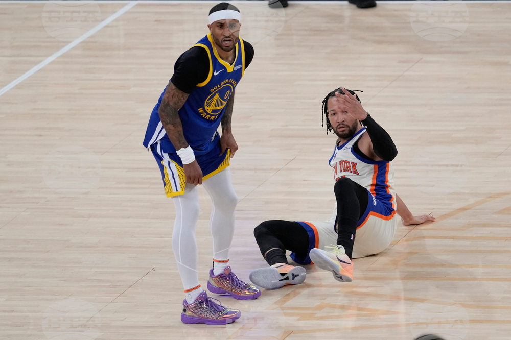 Warriors Knicks Basketball