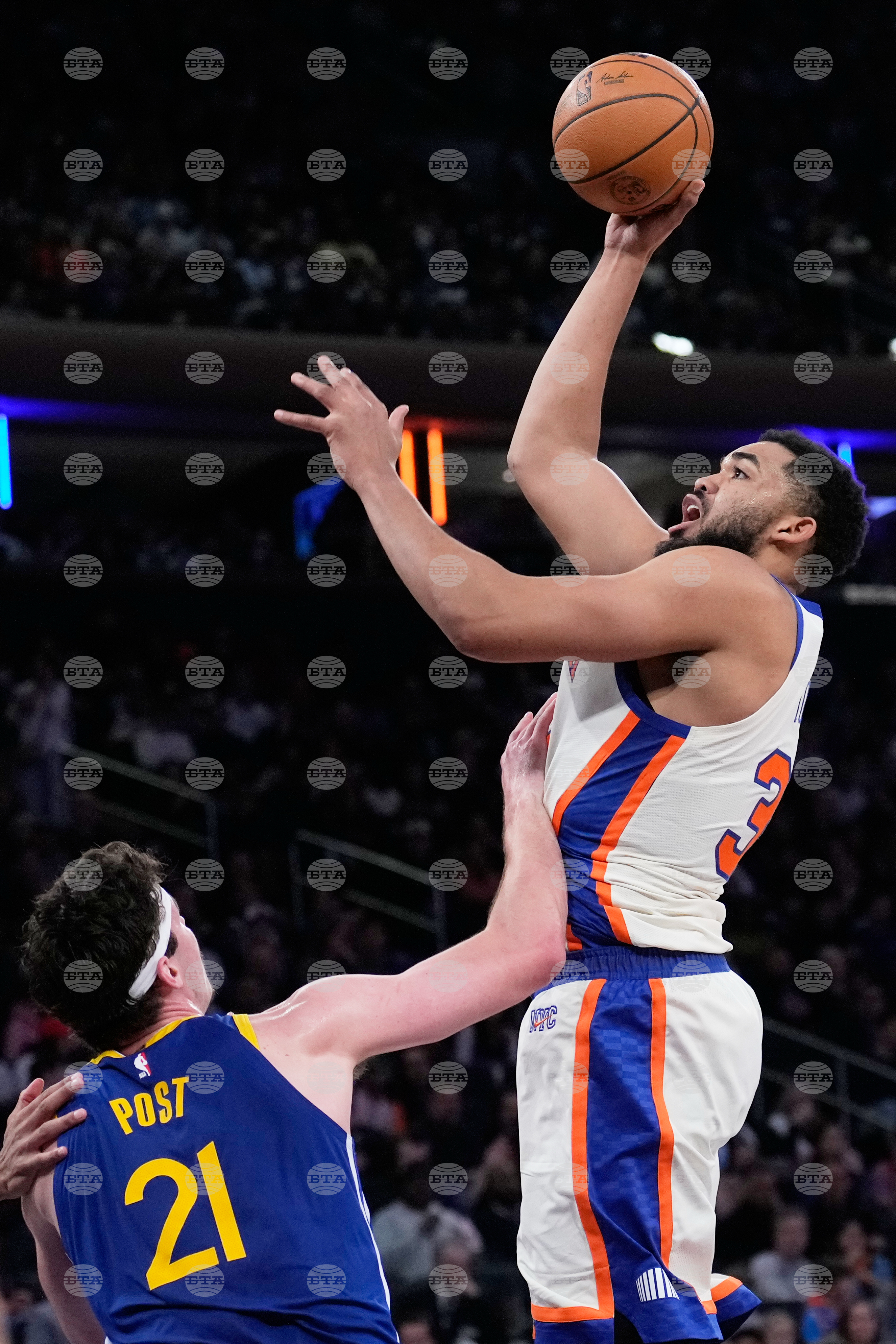 Warriors Knicks Basketball