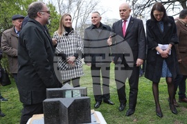 Паметник на юристите-спасители на българските евреи - първа копка
