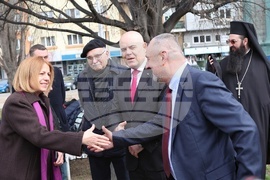 Паметник на юристите-спасители на българските евреи - първа копка