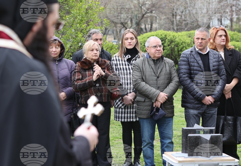 Паметник на юристите-спасители на българските евреи - първа копка