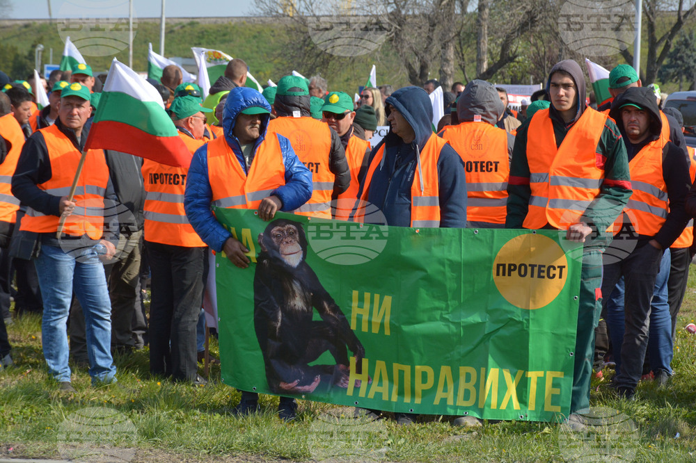 Русе - зърнопроизводители- протест