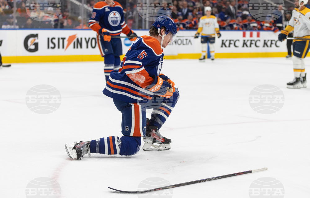 Predators Oilers Hockey