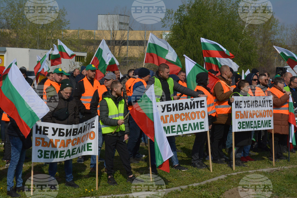 Русе - зърнопроизводители- протест