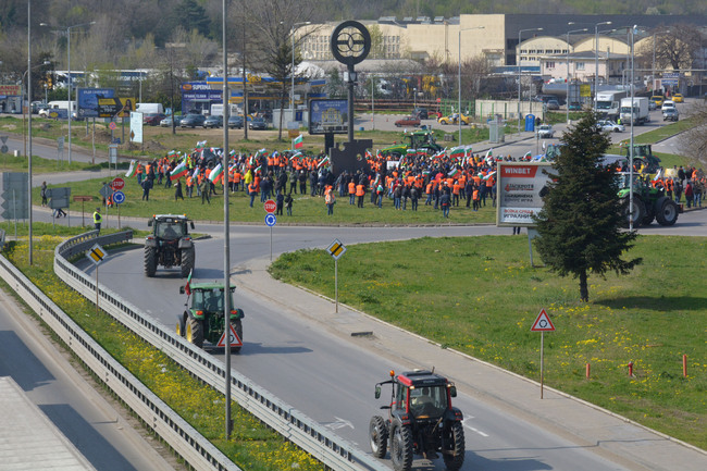 Българският фермерски съюз призовава за мирен протест, а производителите да не се поддават на провокации
