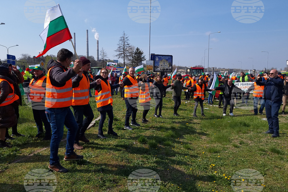 Русе - зърнопроизводители- протест