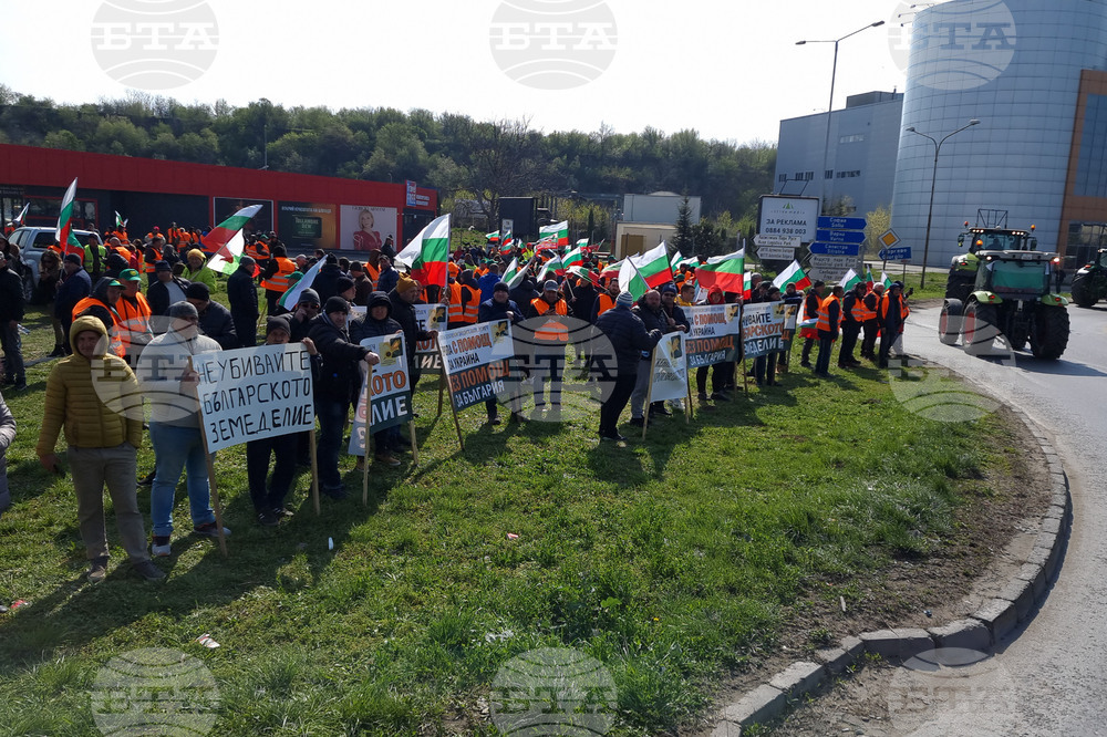 Русе - зърнопроизводители- протест