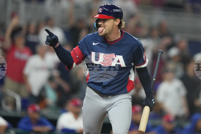 APTOPIX WBC USA Dominican Republic Baseball