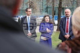 Паметник на юристите-спасители на българските евреи - първа копка