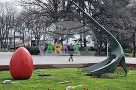 Варна - парк - великденска украса