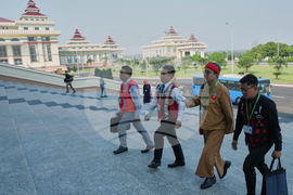 CORRECTION Myanmar Politics