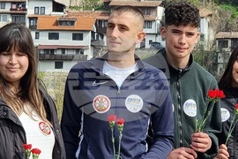 Велико Търново - ученици - Холокоста - гълъби на мира