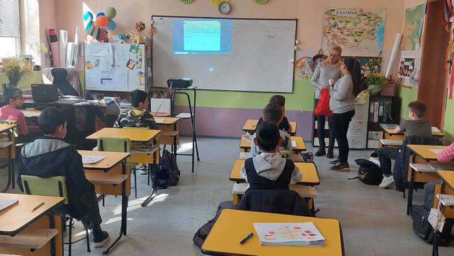 Община Ловеч: Ученици в Ловеч с интерактивни уроци по здраве по повод 7 април