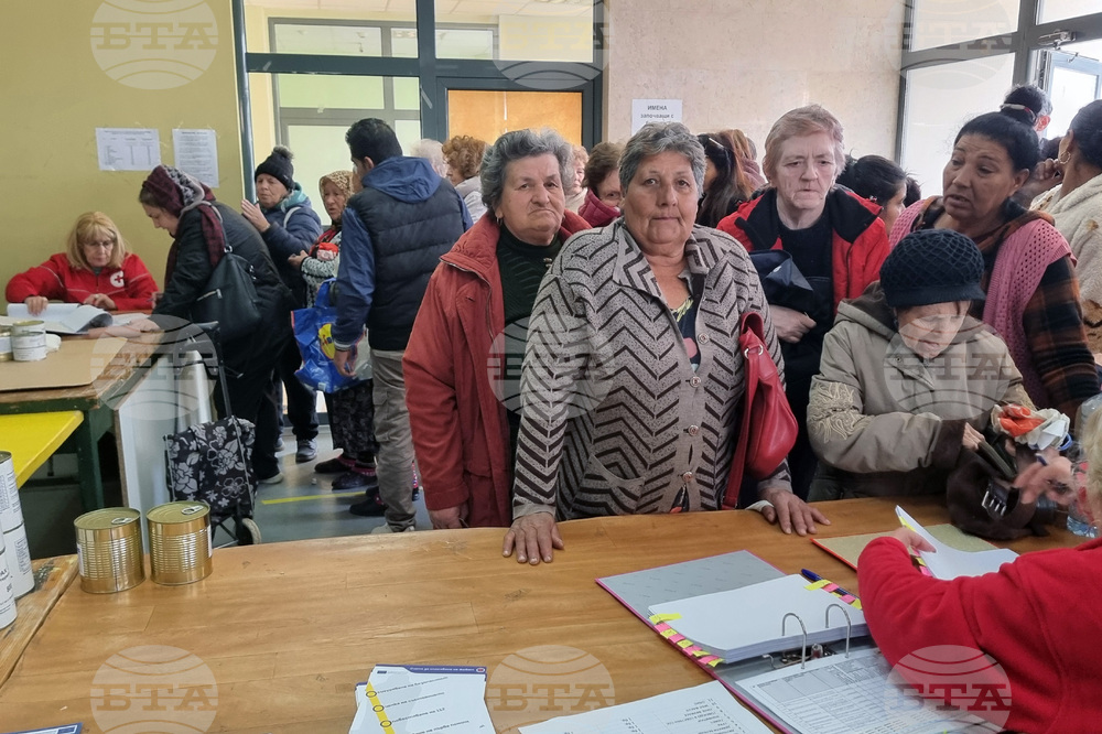 Хасково - Български червен кръст - хранителни помощи