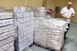 Хасково - Български червен кръст - хранителни помощи