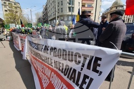 Румъния - Букурещ - фермери - протест