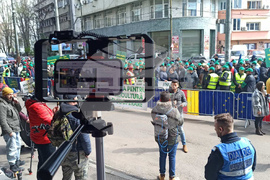 Румъния - Букурещ - фермери - протест