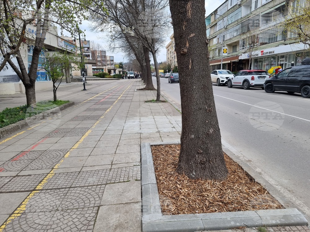 Разград - тротоари - ремонт