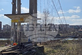 Кърджали - въжен мост - ремонт Снимка: Валентина Стоева