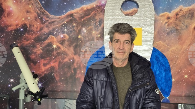 Астрономията е възможност да надникнем в непознатото, каза директорът на Астрономическата обсерватория в Сливен