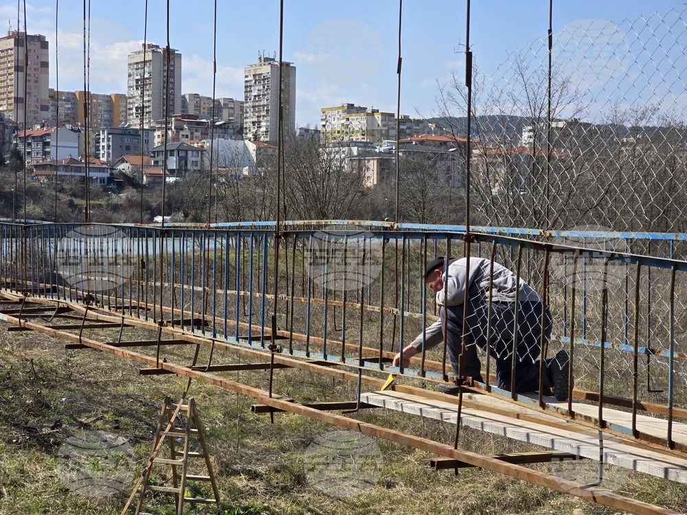Кърджали - въжен мост - ремонт