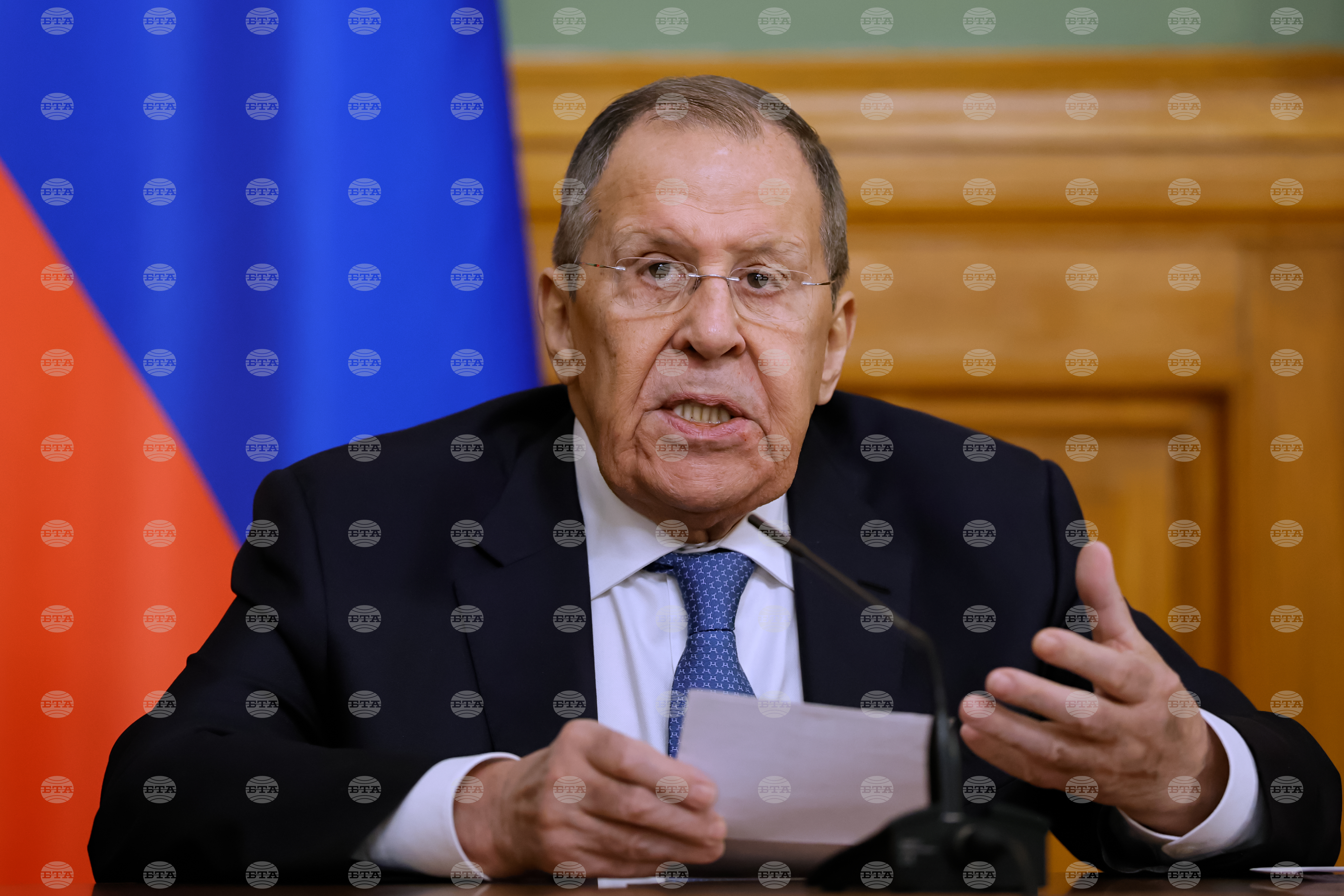 Руският външен министър Сергей Лавров заяви, че плановете на САЩ за смяна на режима в Иран и Венецуела са заради петрола