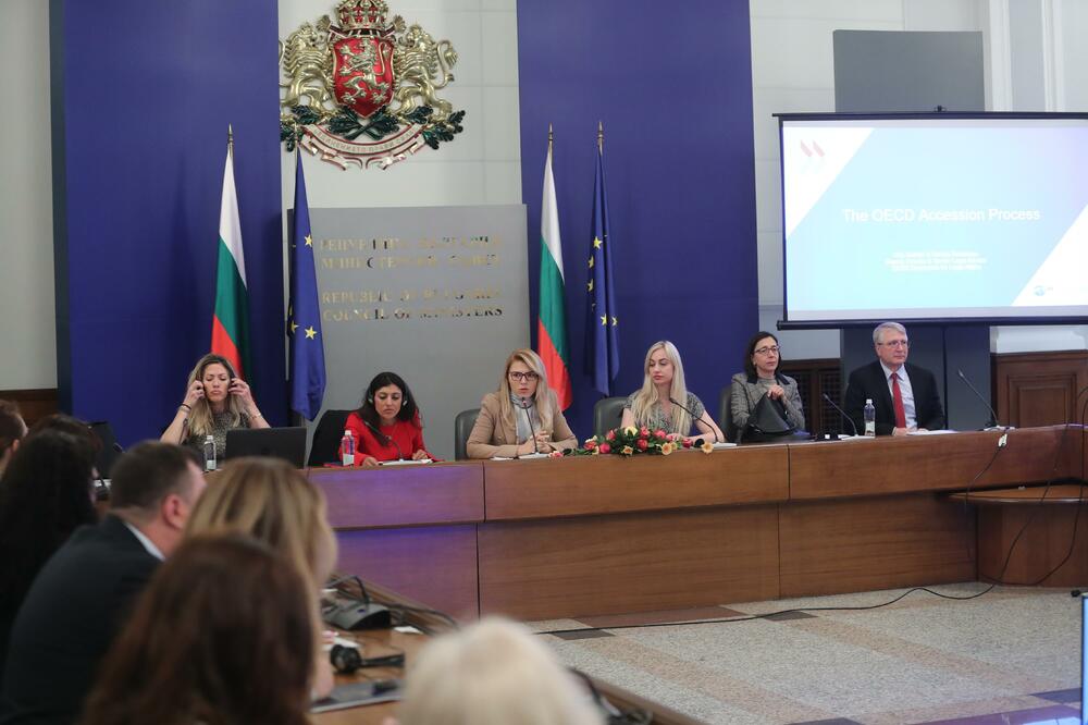 МВнР: Представители на Организацията за икономическо сътрудничество и развитие (ОИСР) взеха участие в заседание на Междуведомствения координационен механизъм за присъединяване на България към Организацията