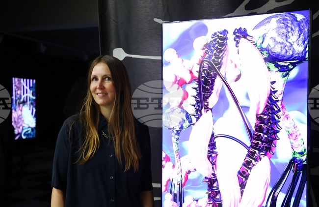 Мултимедийна инсталация „Симбиотична синхроничност“