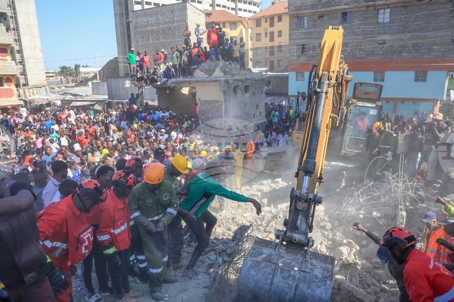 Kenya Collapsed Building