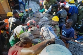 APTOPIX Kenya Collapsed Building