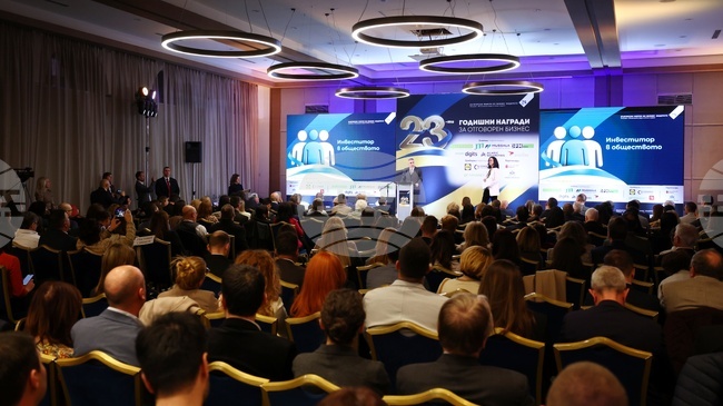 Българският форум на бизнес лидерите награди победителите в 23-тото издание на конкурса „Годишните награди за отговорен бизнес 2025“ 