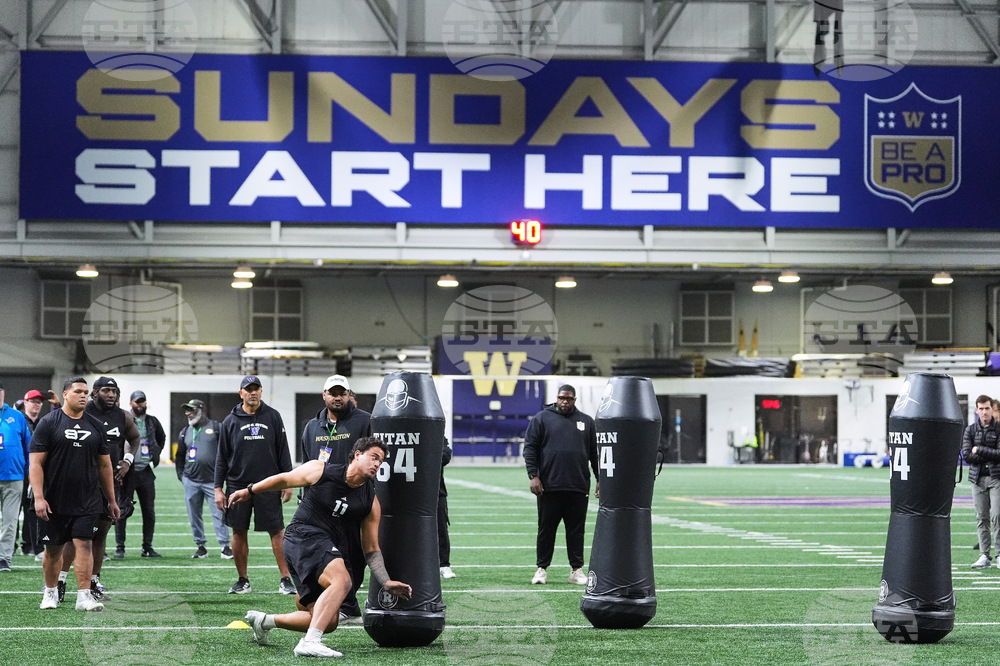 Washington Pro Day Football