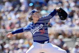 Brewers Dodgers Spring Baseball