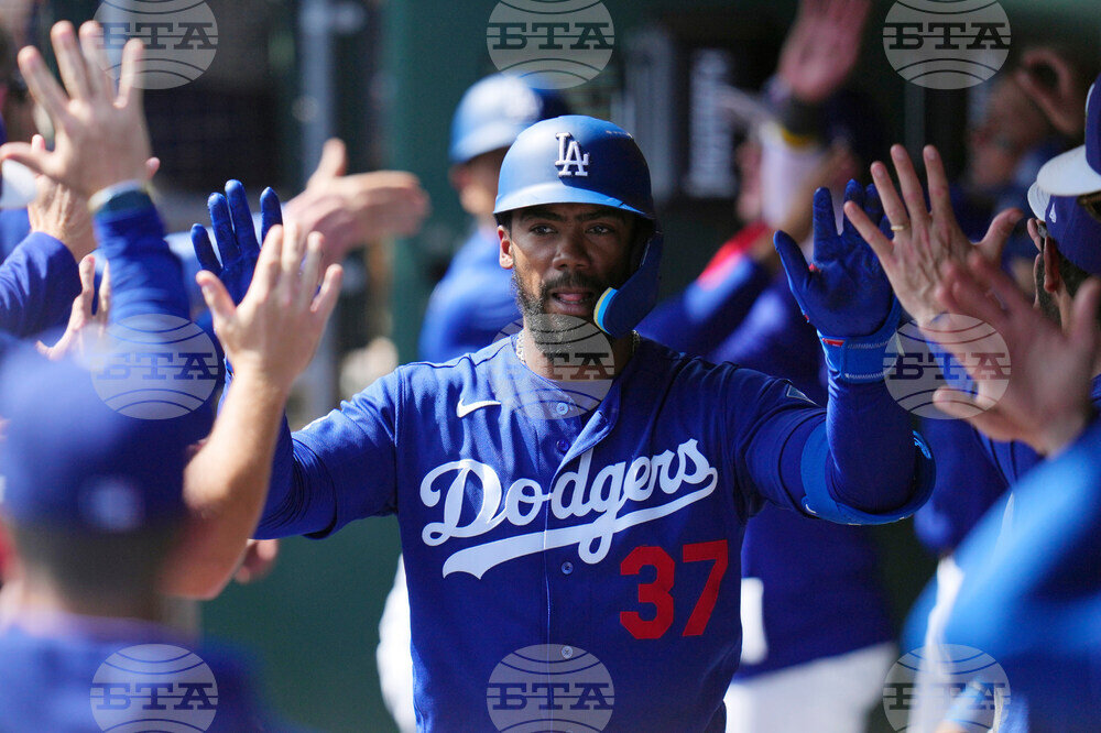Brewers Dodgers Spring Baseball
