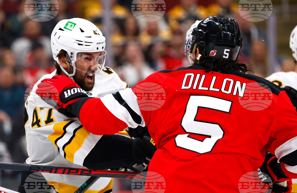 Bruins Devils Hockey