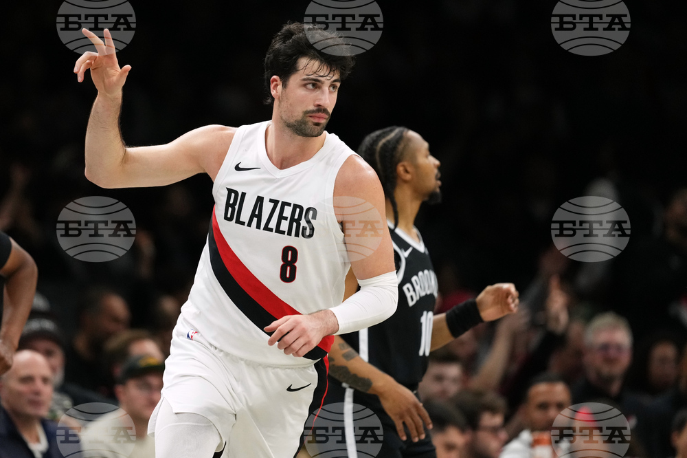 Trail Blazers Nets Basketball