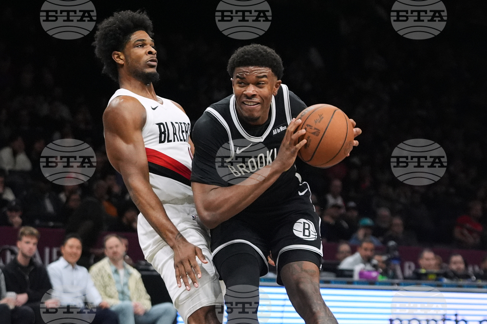 Trail Blazers Nets Basketball