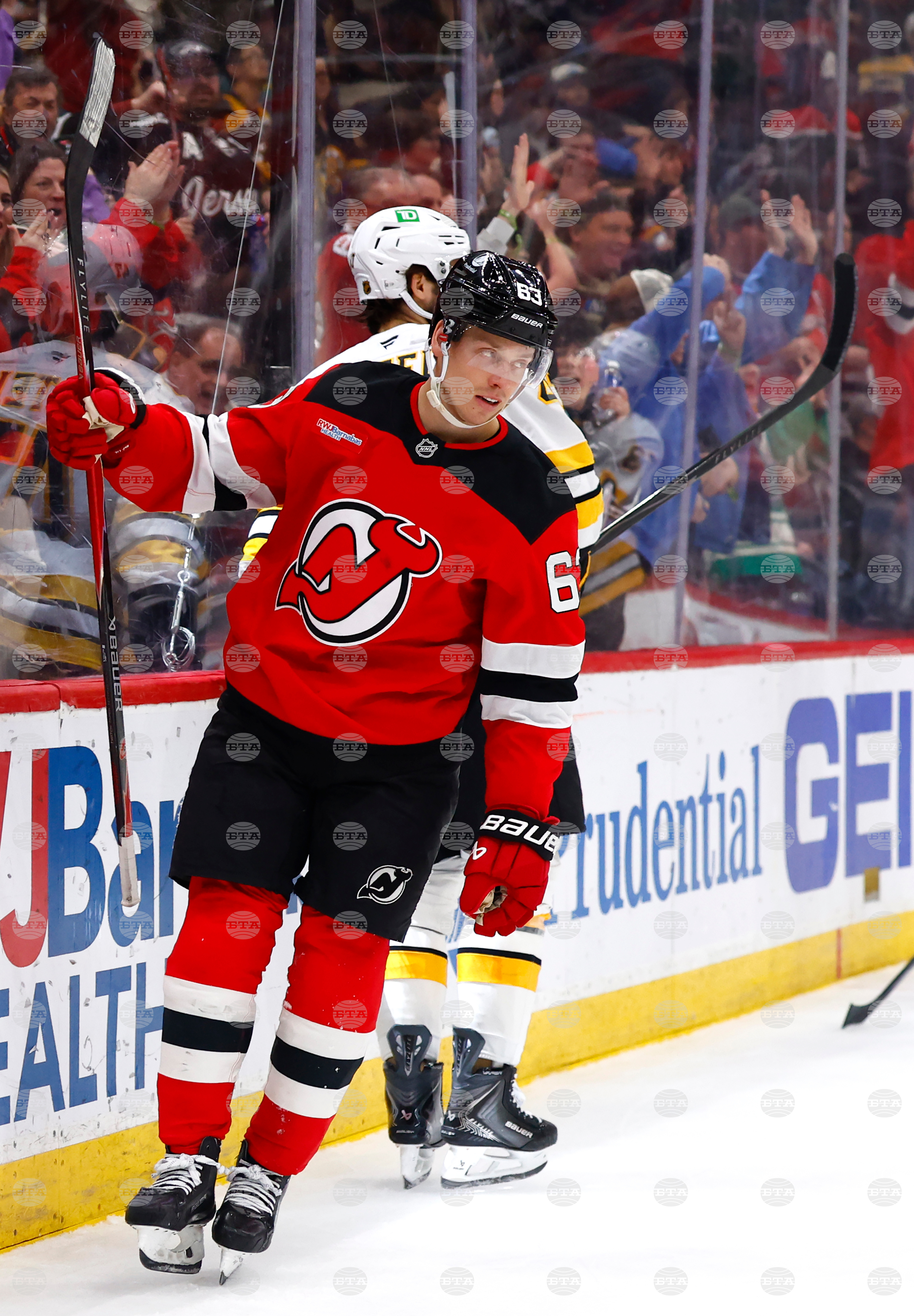 Bruins Devils Hockey