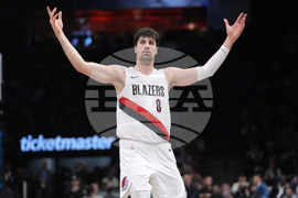 Trail Blazers Nets Basketball