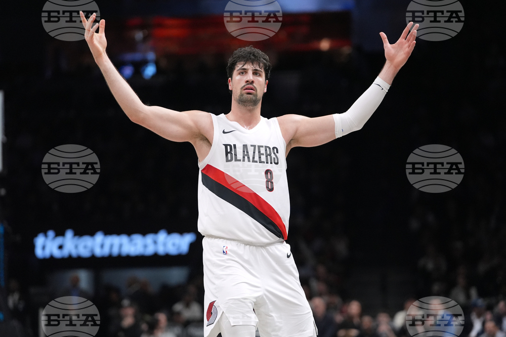 Trail Blazers Nets Basketball